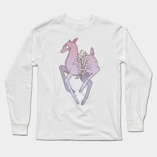 Purple deer Long Sleeve T-Shirt